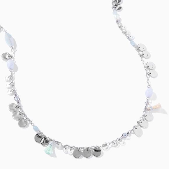 Stella & Dot Metal Bubbles Long Strand Necklace - Picture 8 of 11